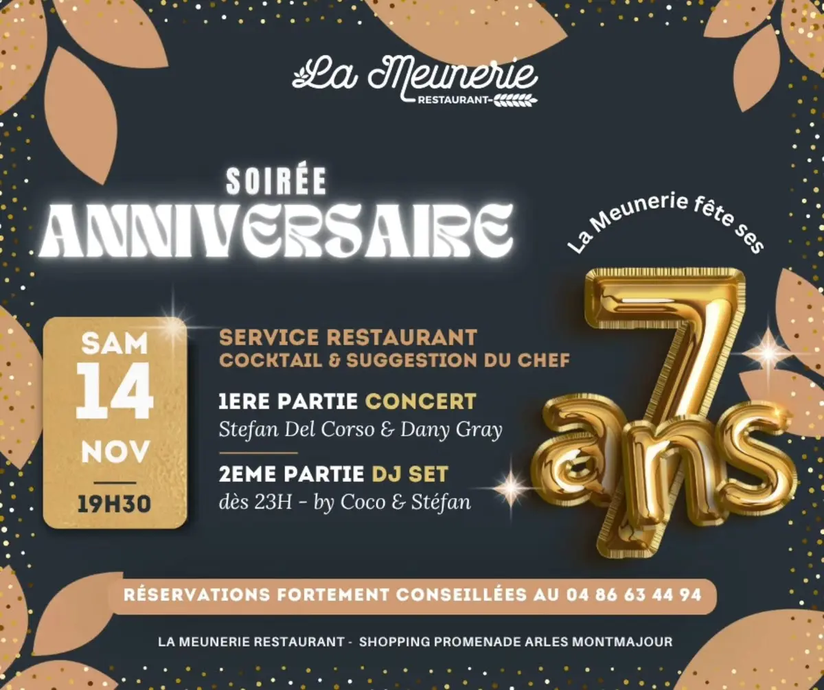 La Meunerie fête ses 7 ans