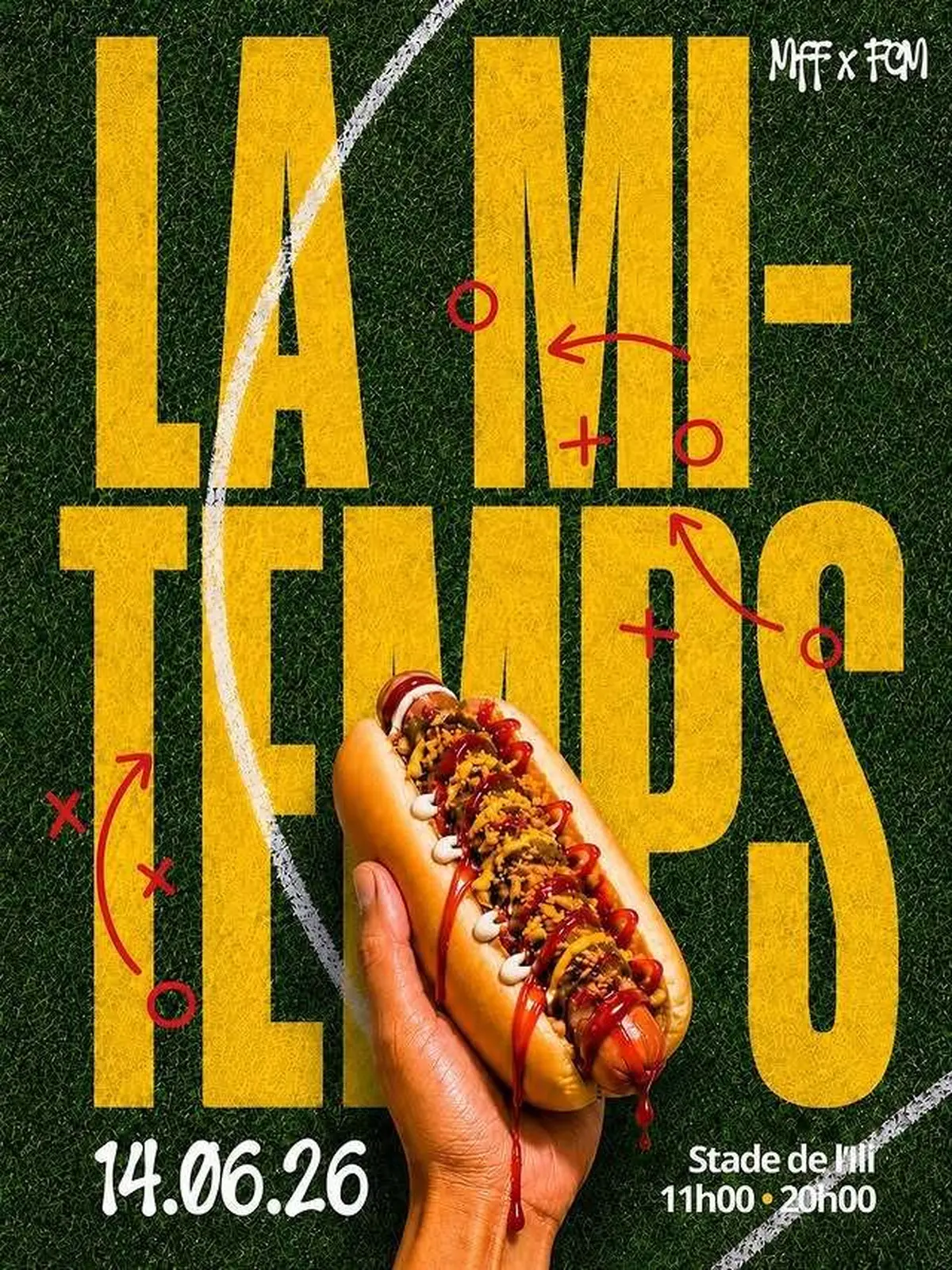 La Mi-Temps : festival de food et football