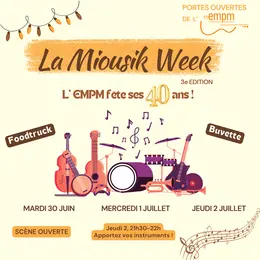 La Miousik Week · 3e édition