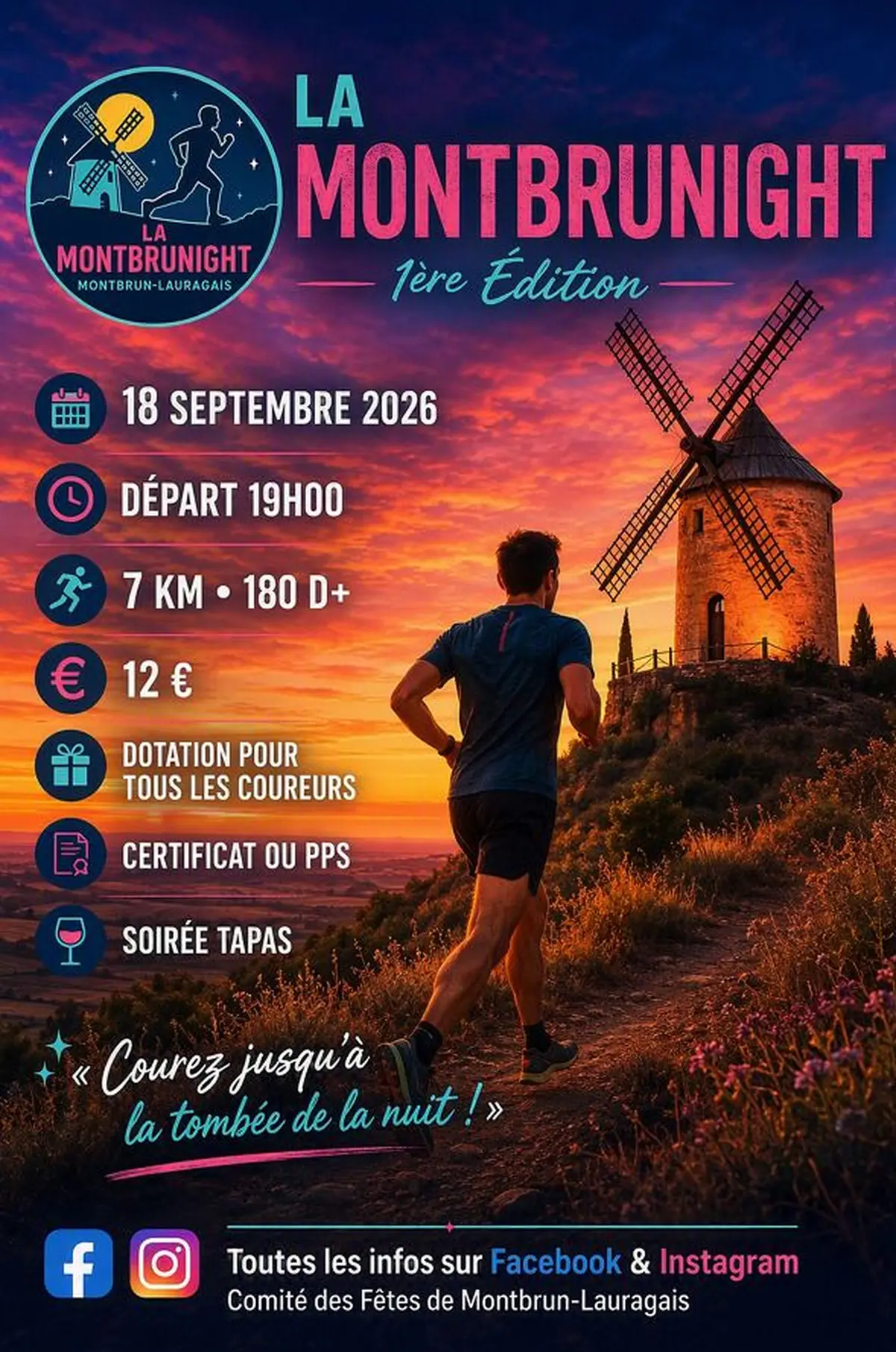 La Montbrunight - Trail