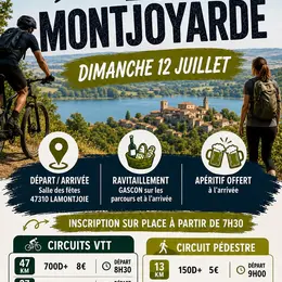 La montjoyarde - Rando VTT et pédestre