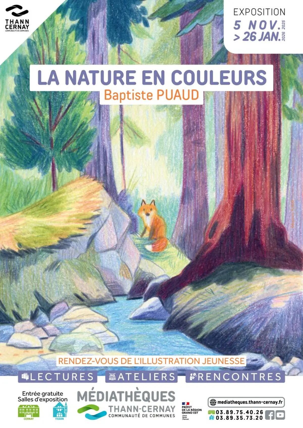 L'exposition La nature en couleurs