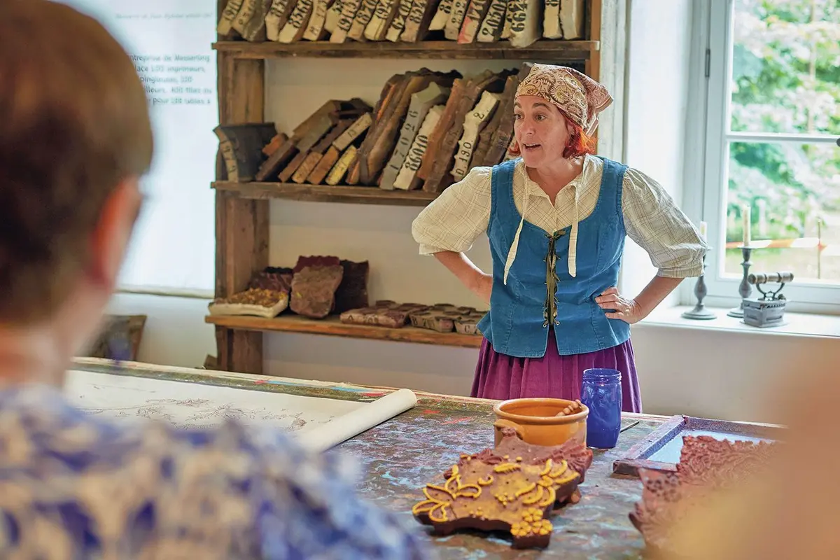 Des visites théâtralisées pour une immersion dans le Parc de Wesserling