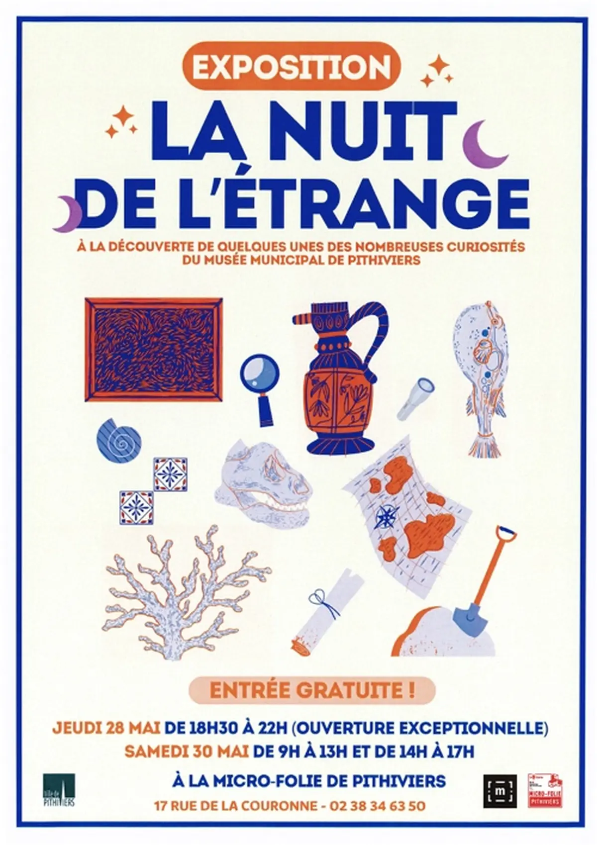 La nuit de l'Étrange - À la découverte de quelques unes des nombreuses curiosités du musée municipal de Pithiviers