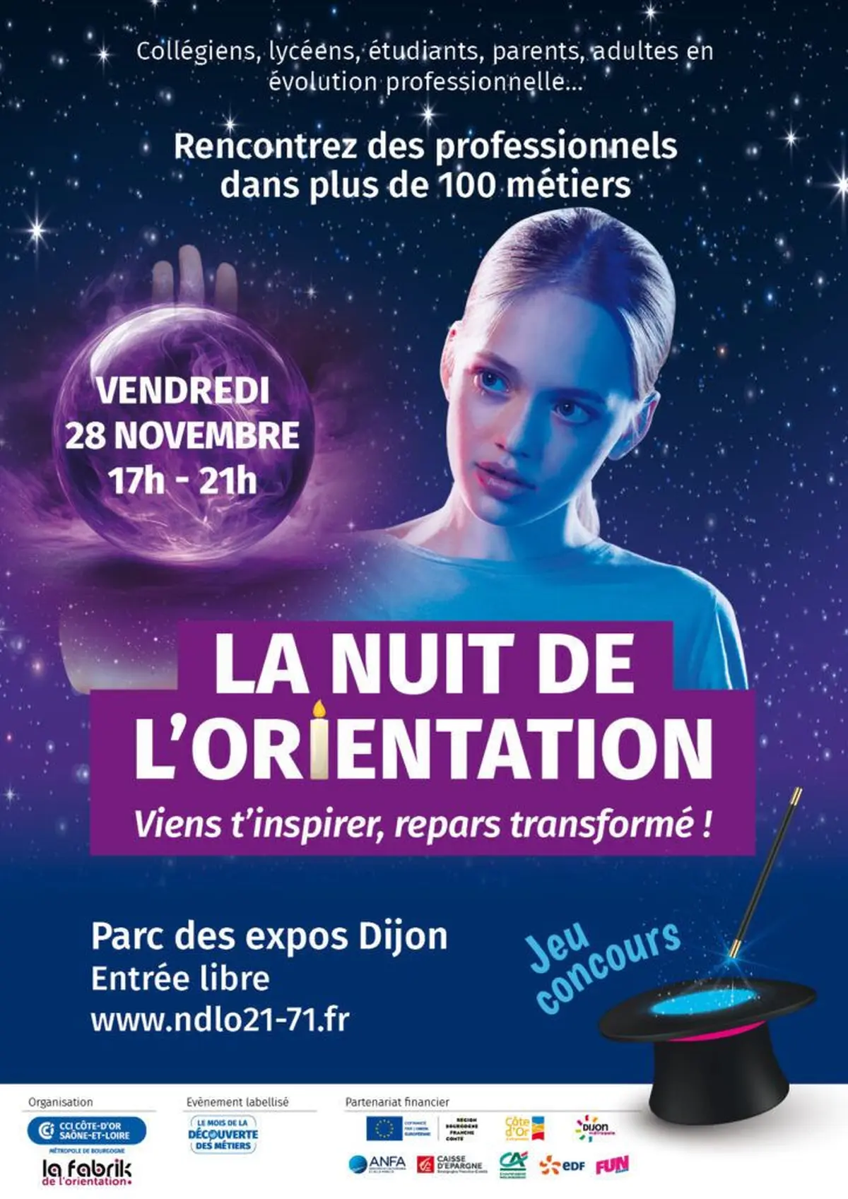 La Nuit de l'Orientation au Parc des Expositions de Dijon