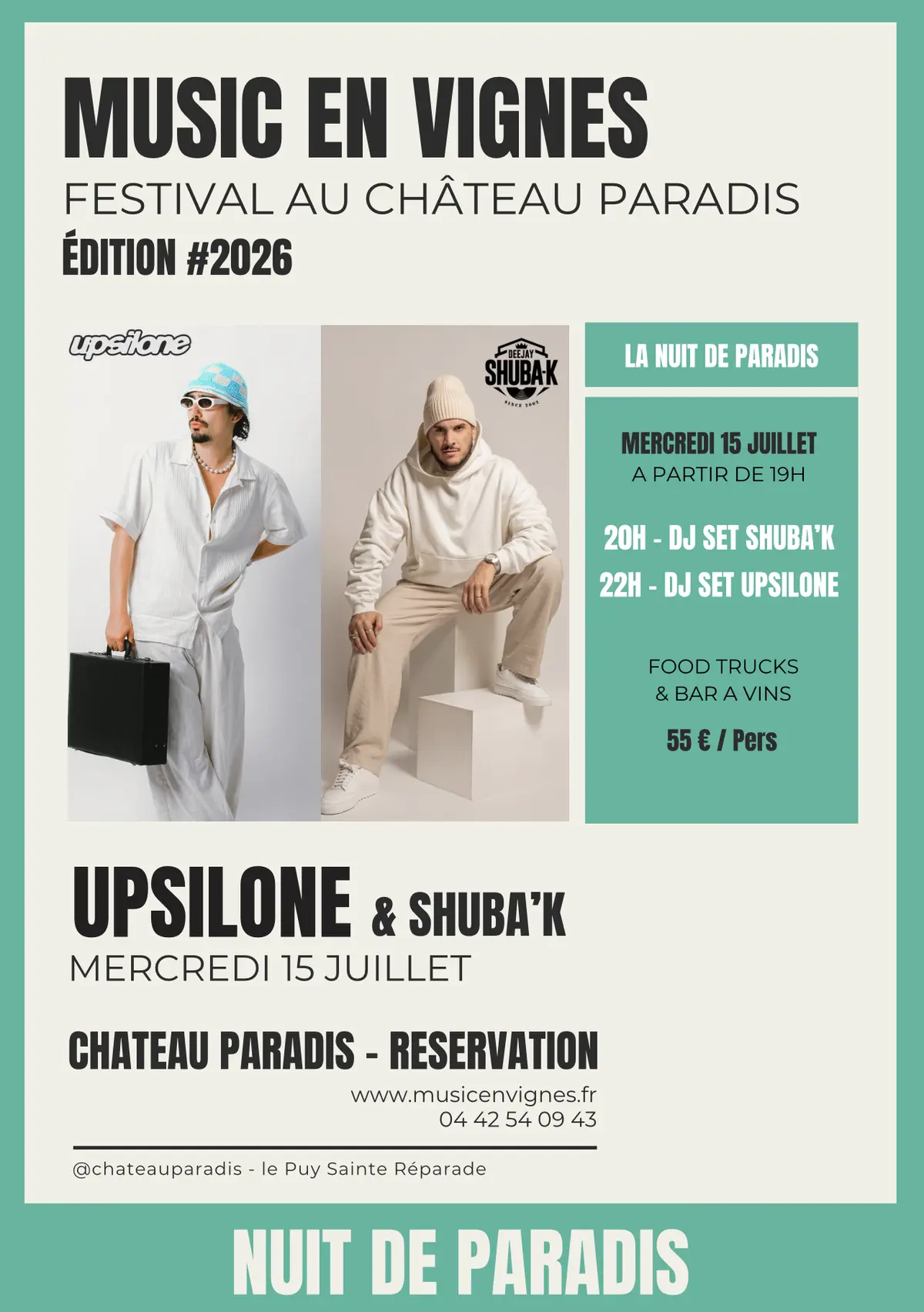 La Nuit de Paradis Upsilone & Shuba K