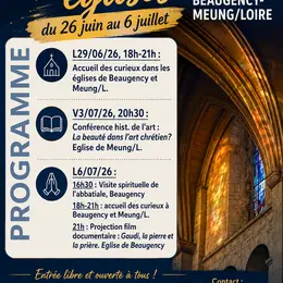 La Nuit des Eglises : Visite de la collégiale de Meung-sur-Loire