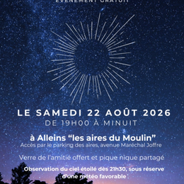 La Nuit des étoiles à Alleins
