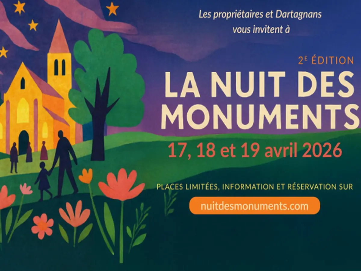 La nuit des monuments, visite à la lanterne au château