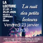La nuit des petits lecteurs - Nuit de la Lecture