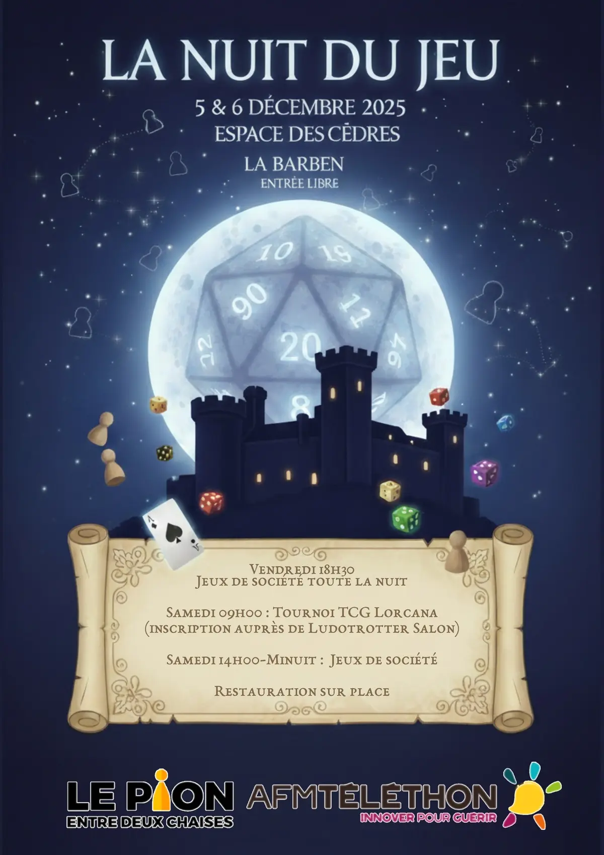 La Nuit du jeu à La Barben