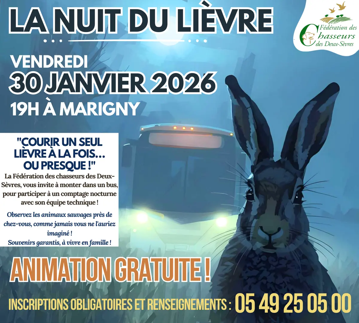 La Nuit du Lièvre à Marigny
