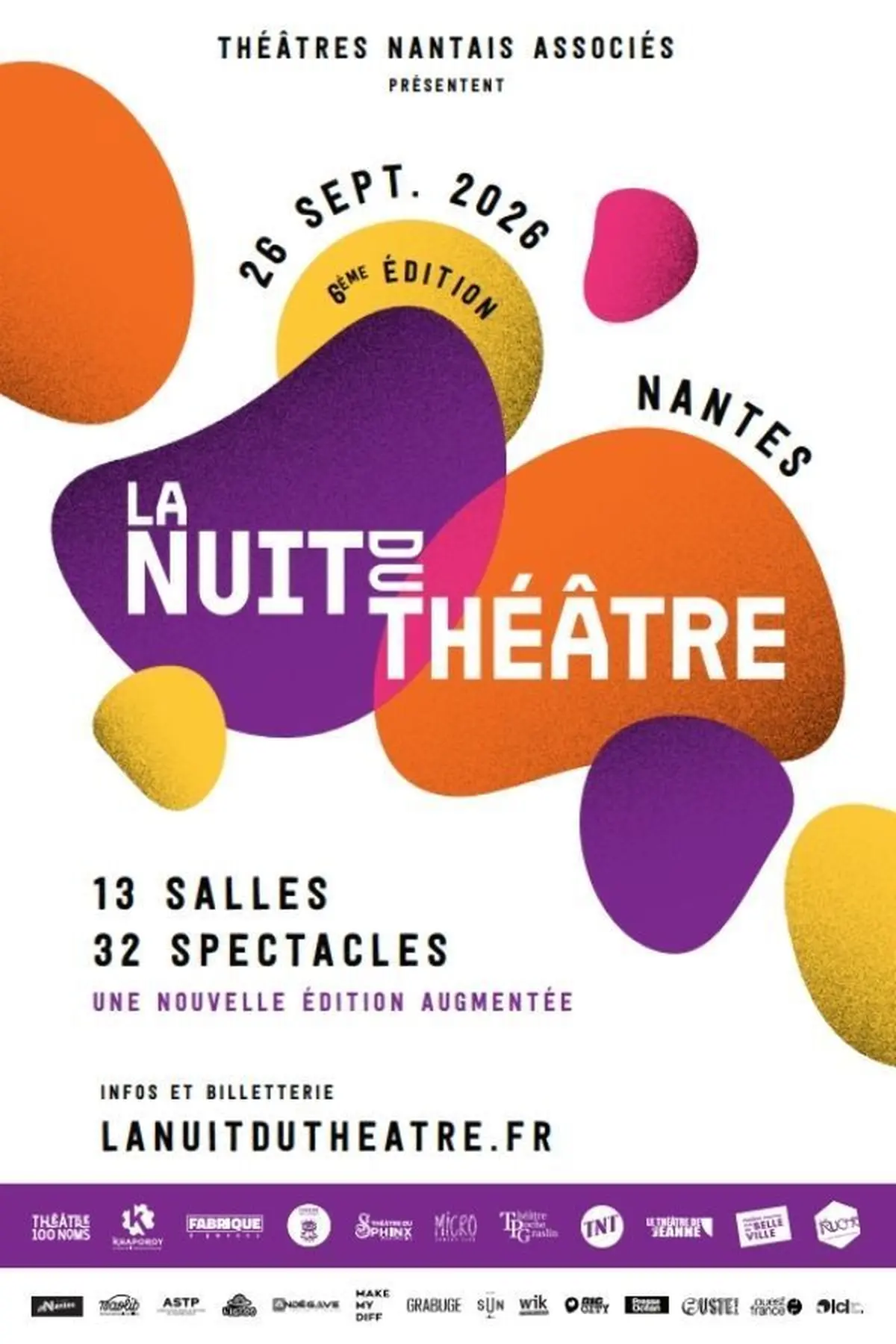 La Nuit du Théâtre à Nantes : une soirée pour explorer le spectacle vivant