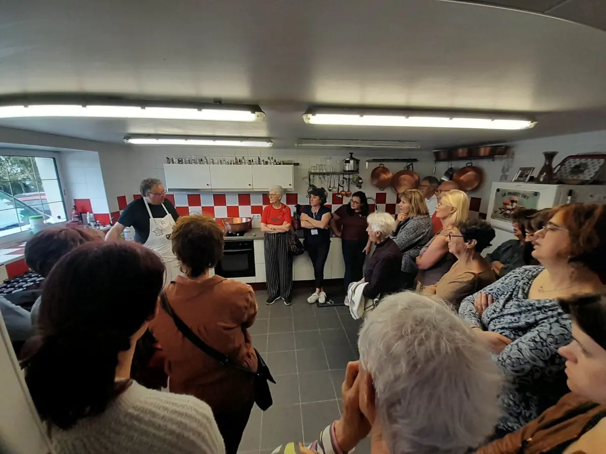 la P'tite Confiote visite du laboratoire et dégustation comentée