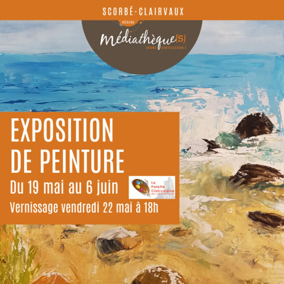 La Palette Clairvailoise : exposition de peinture