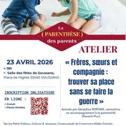 La parenthèse des parents : Atelier parentalité