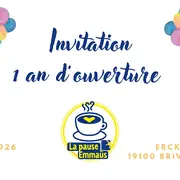 La Pause EMMAÜS fête sa première année d'existence