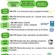 La Pause EMMAÜS : rencontre autour de couture, tricot, crochet, broderie