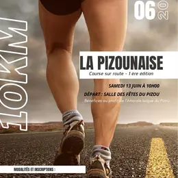 La Pizounaise, course sur route