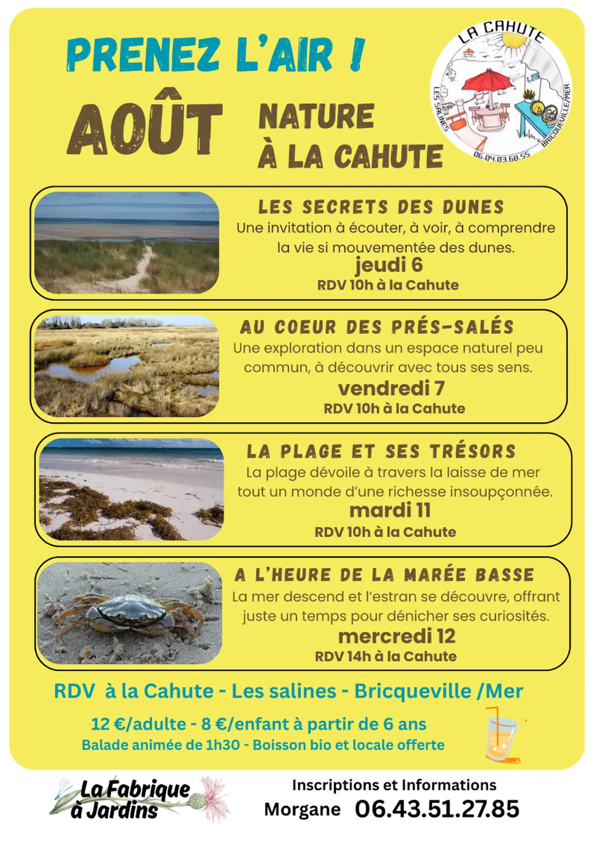 La plage et ses trésors