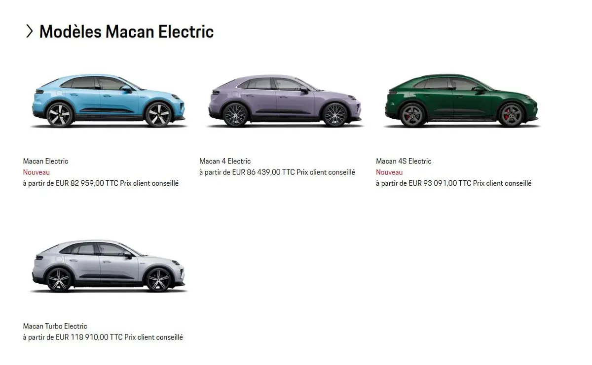 La Porsche Macan électrique : Une nouvelle ère pour le SUV iconique