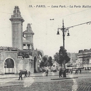 La porte Maillot et le Luna-Park