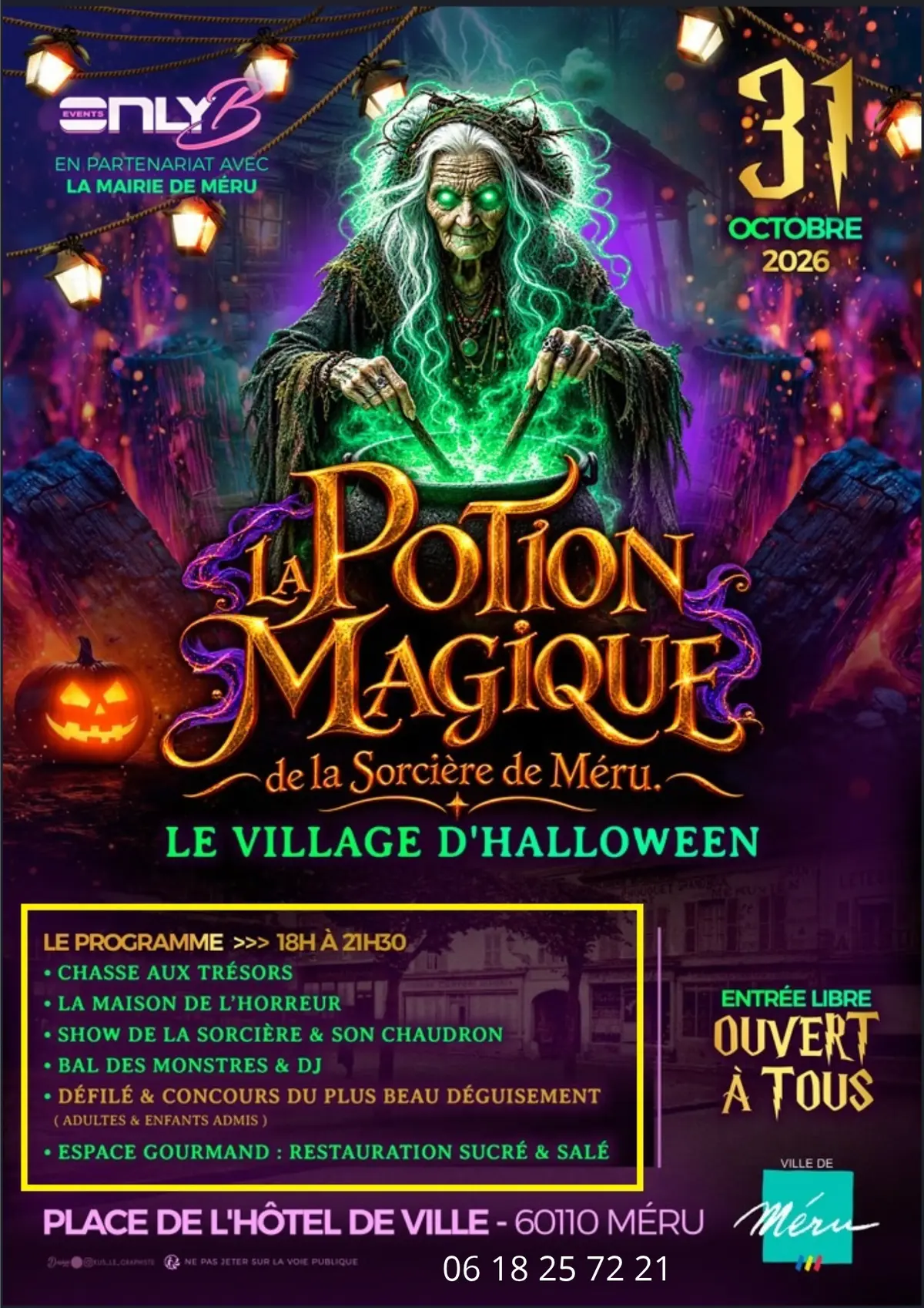 La Potion Magique de la Sorcière de Méru