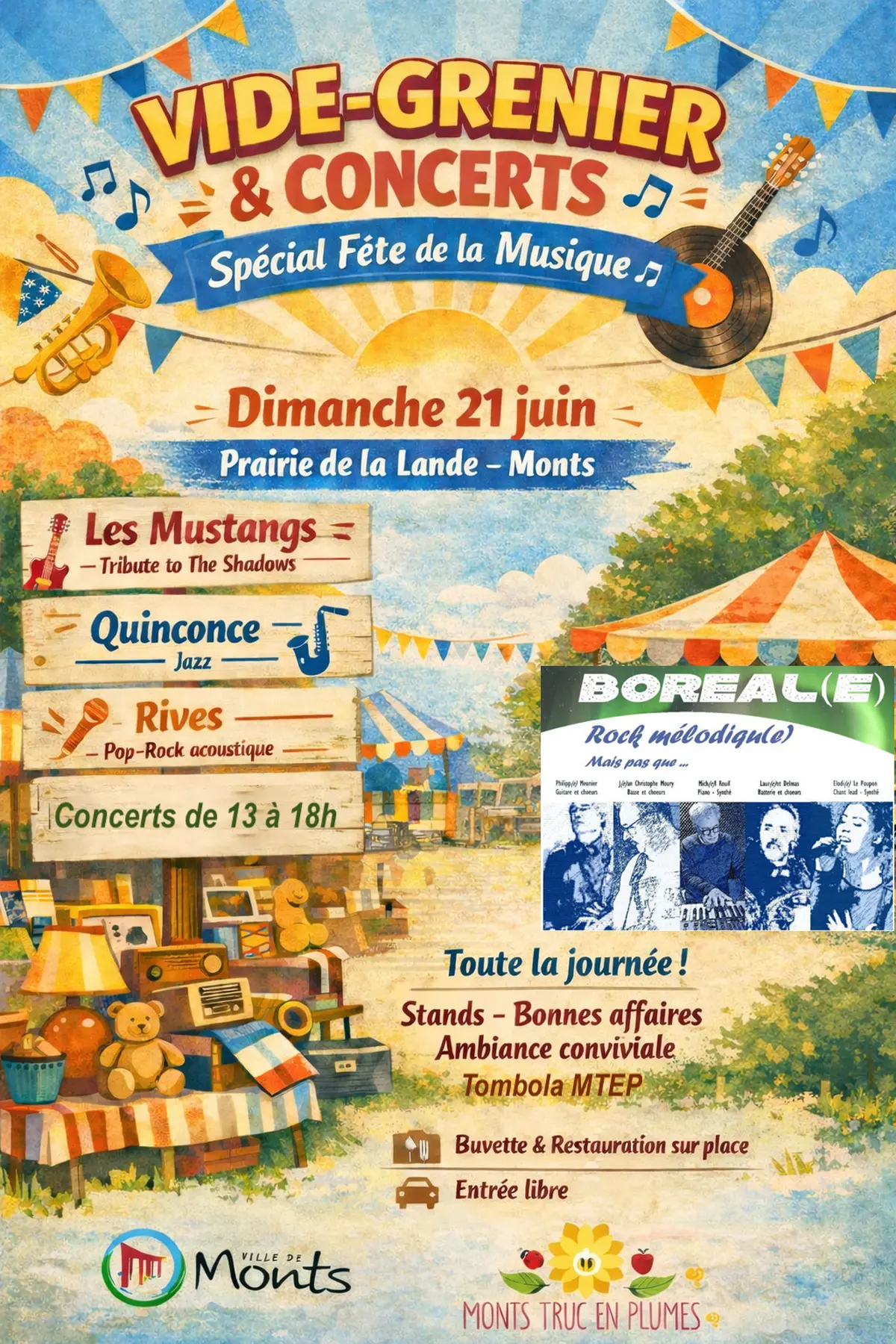 La prairie de la Lande fête la musique