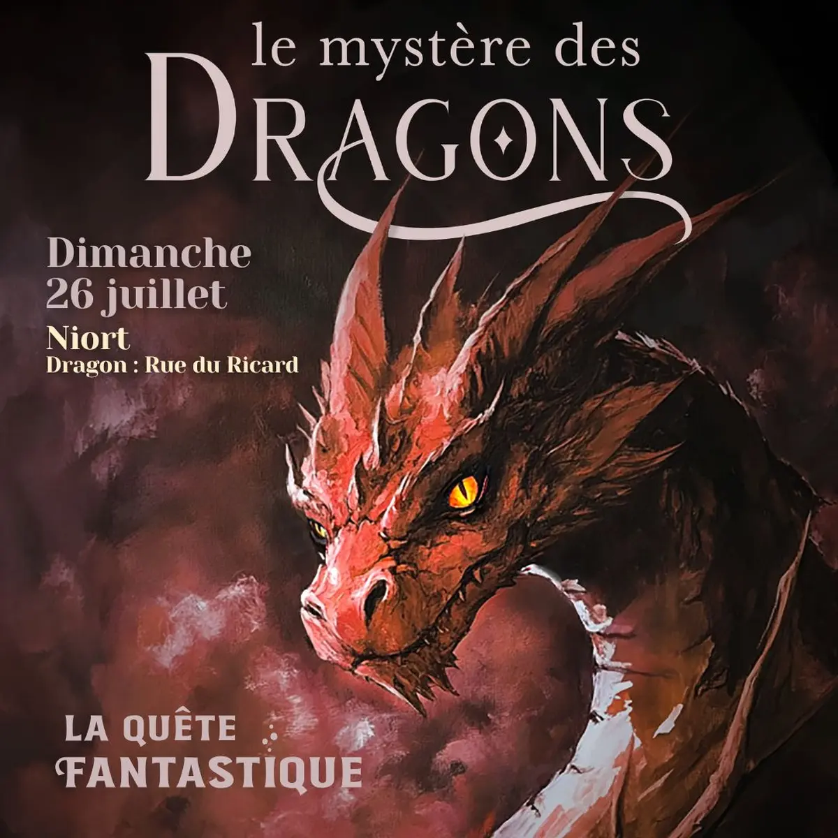 La Quête Fantastique - Le mystère des dragons à Niort