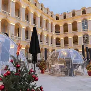 La raclette dans les bulles à l'InterContinental