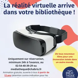 La réalité virtuelle arrive dans votre bibliothèque
