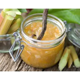 La recette de la confiture de rhubarbe