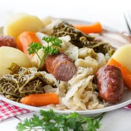 La recette de la potée au chou