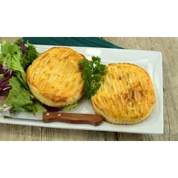 La recette du feuilleté aux noix, champignons et roquefort