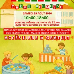 La récré de l'Abbaye - thème Kermesse