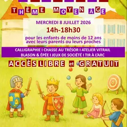 La récré de l'Abbaye - thème Moyen Âge