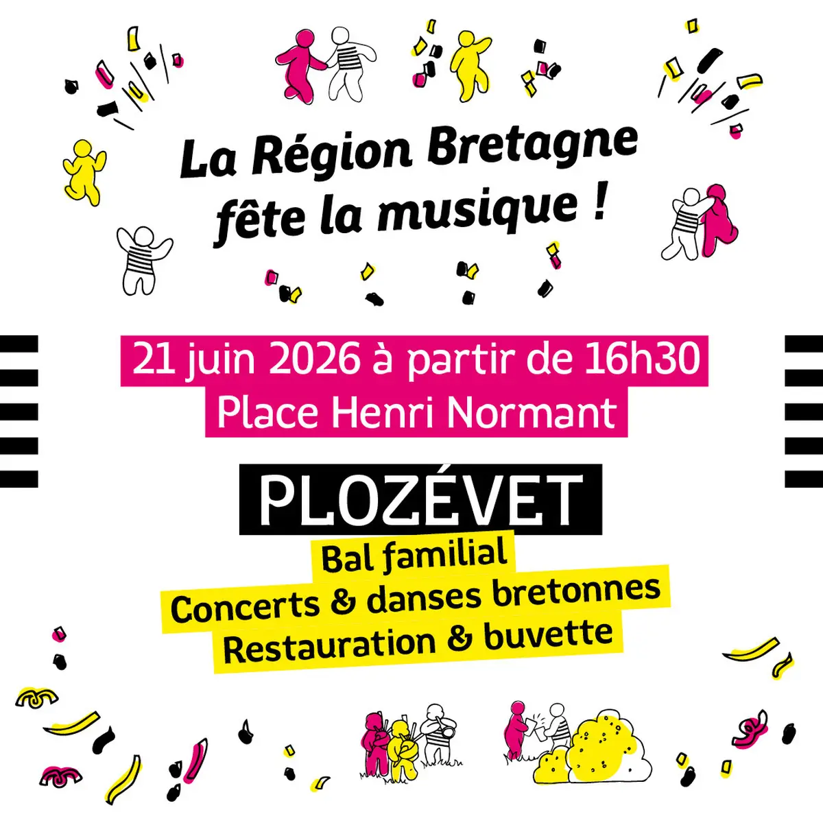 La Région Bretagne fête la musique à Plozévet avec Kenleur