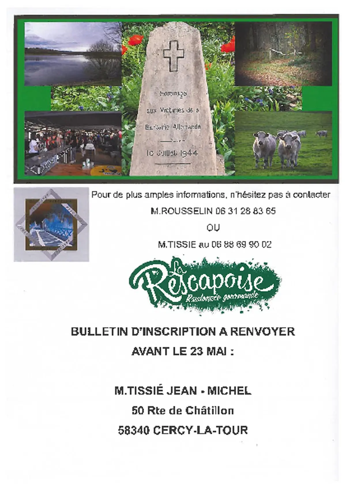 La Rescapoise 9ème édition - Randonnée Gourmande