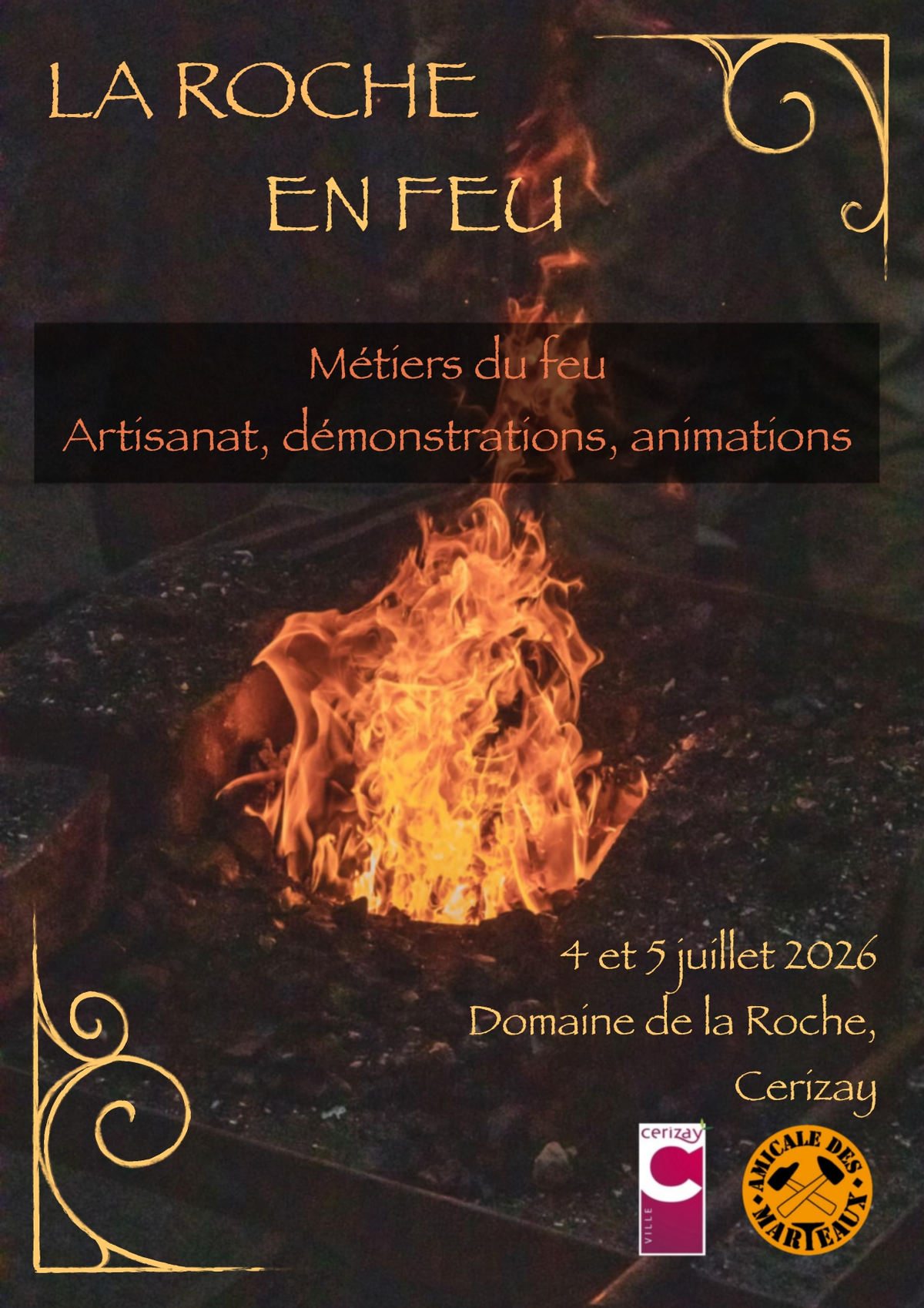 La Roche en feu