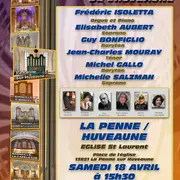 La Route des Orgues de l'Huveaune à la Penne sur Huveaune