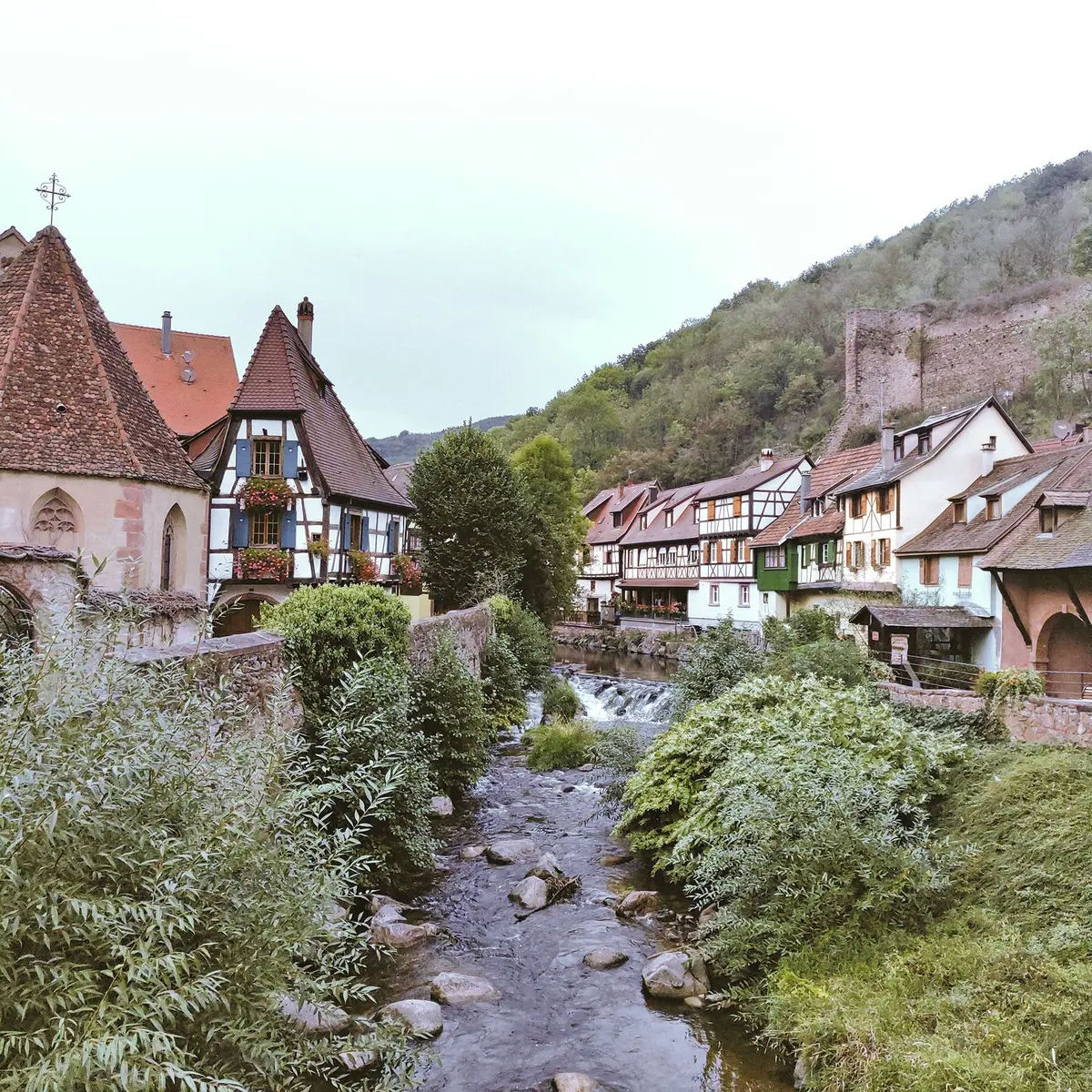 La route des Vins depuis Colmar
