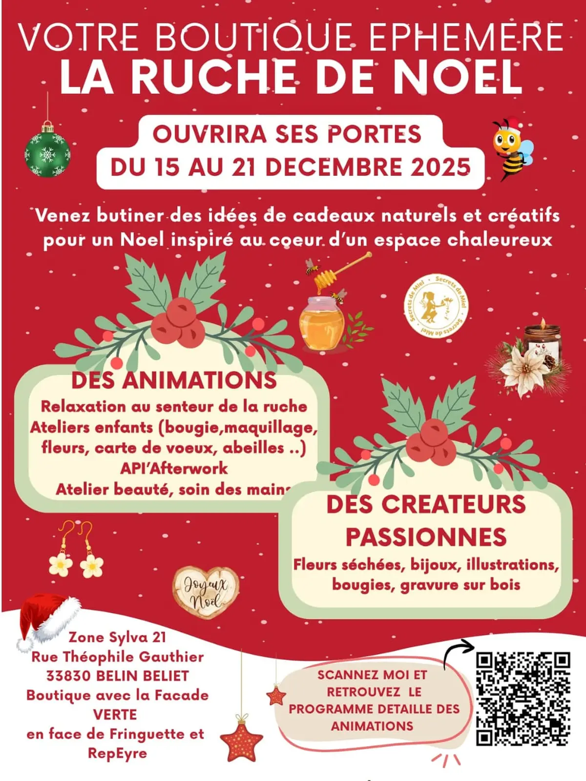La Ruche de Noël – Boutique éphémère