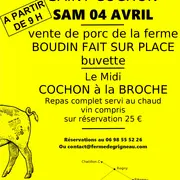 La Saint cochon à la ferme de Grigneau