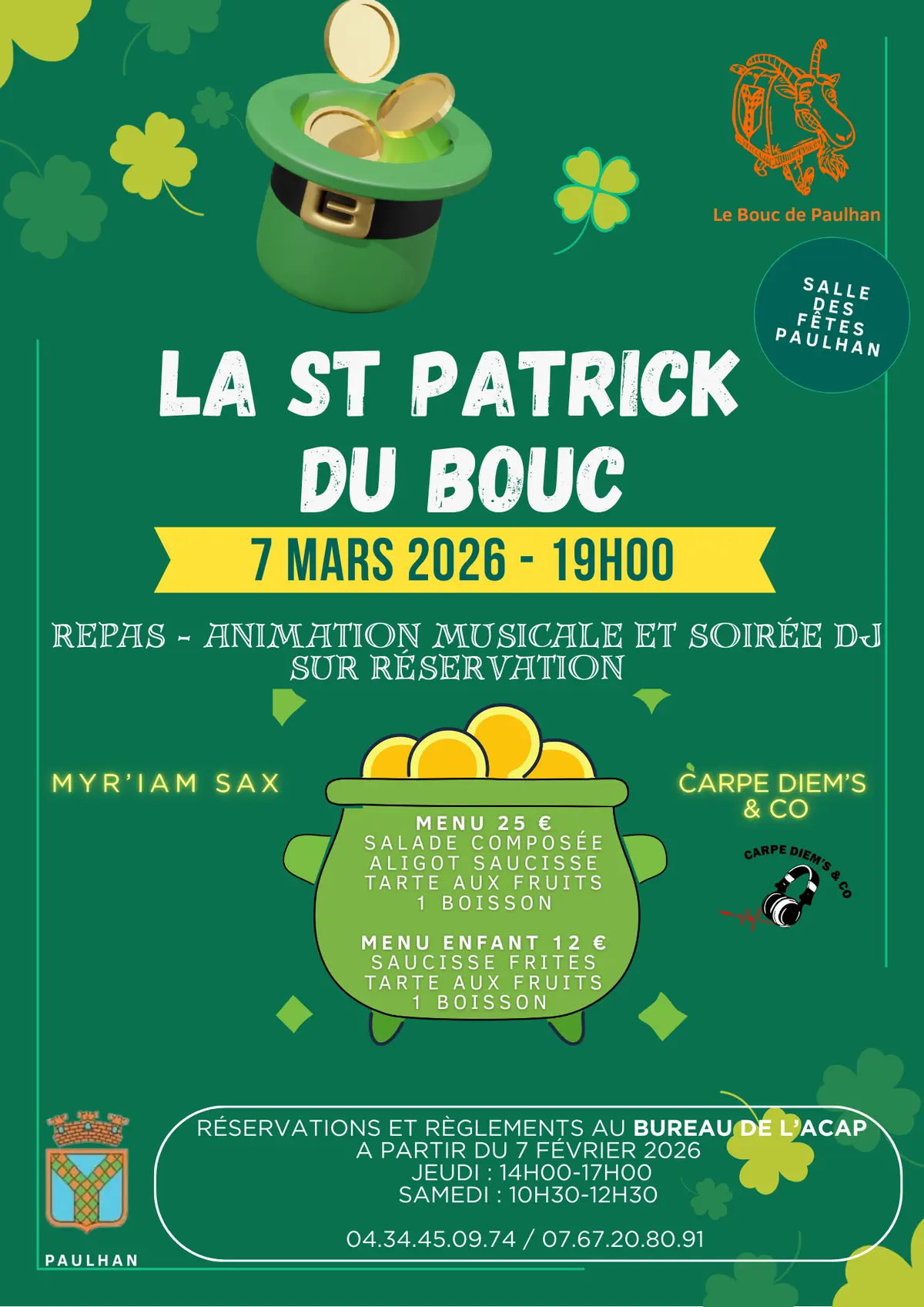 La Saint Patrick Du Bouc