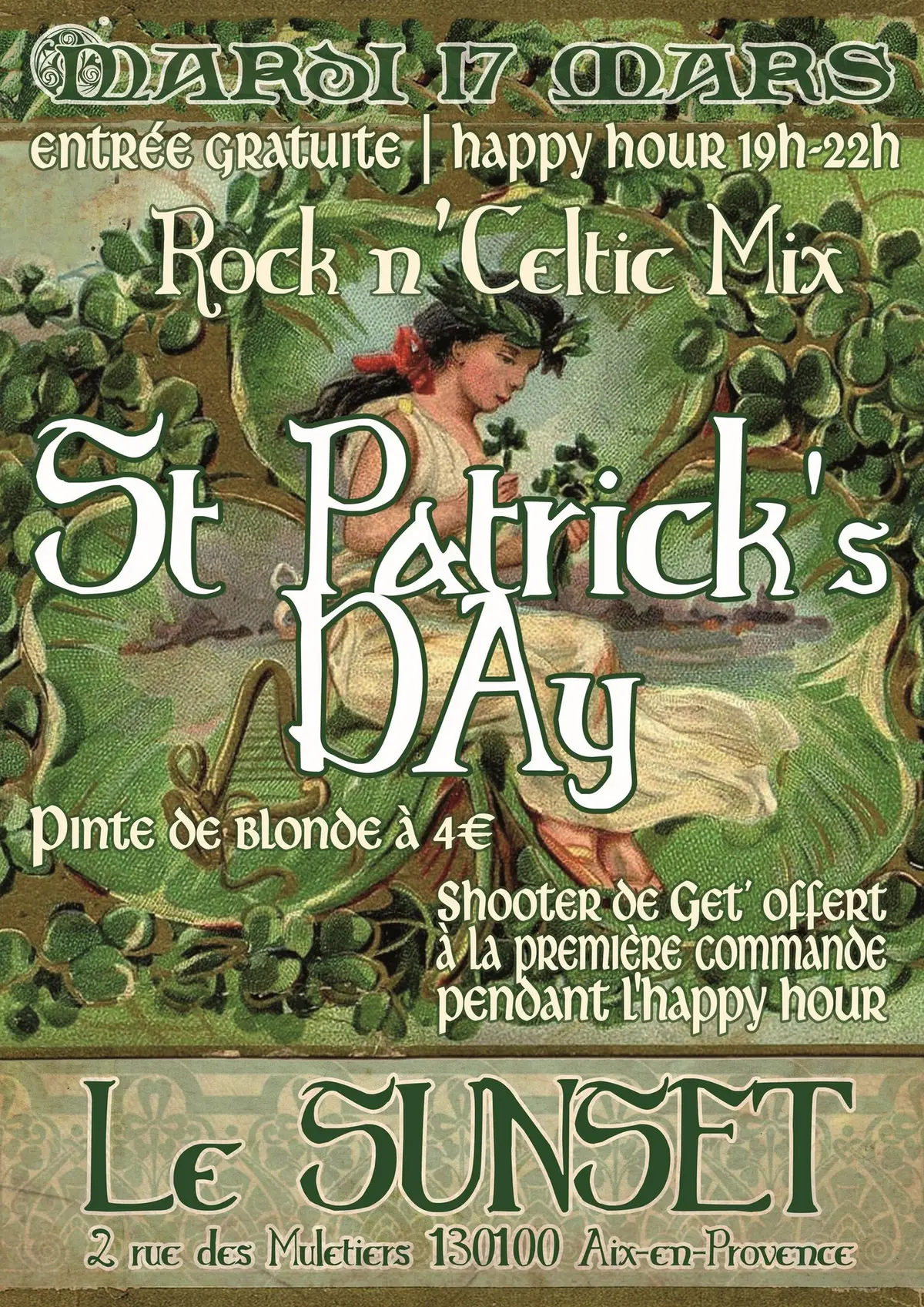 La Saint-Patrick du Sunset