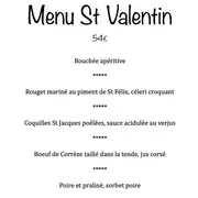 La Saint Valentin à l'Auberge du Moustier