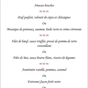 La Saint Valentin au restaurant Au fil des saisons