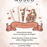 La Saint-Valentin au restaurant Nosco