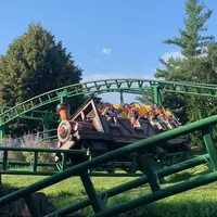 Le train de la mine a le droit à une remise à neuf &copy; Céline Zimmermann
