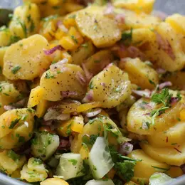 La salade de pommes de terre